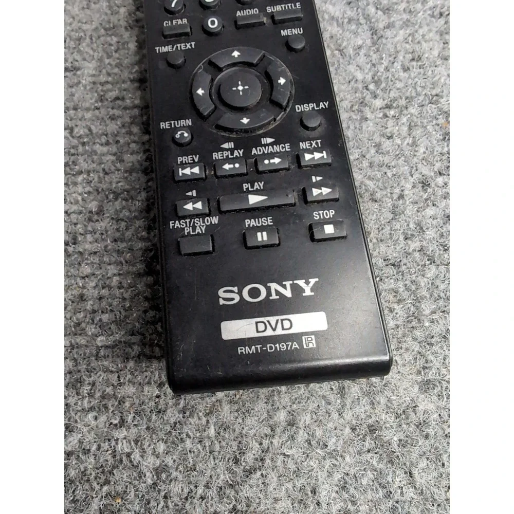 Genuine‎ Sony RMT-D197A DVD Remote Control TESTED WORKS